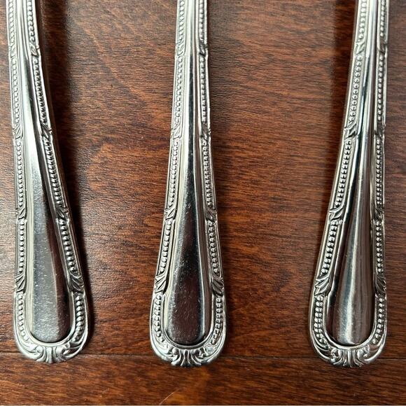 Waterford Russborough Stainless Steel Flatware Silverware Mixed Set, 9 Pieces - Picture 16 of 16